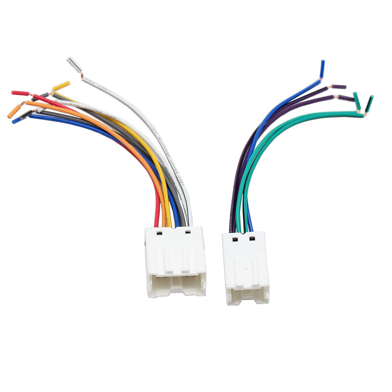 [Australia - AusPower] - RED WOLF Replacement for Nissan 1995-2008, Infiniti 1990-2008 Aftermarket Radio Stereo Install Wiring Harness Plug Connector 
