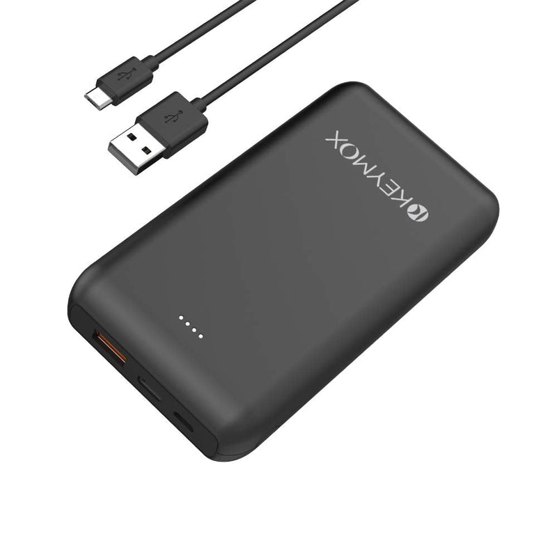 [Australia - AusPower] - Portable Charger, KEYMOX 20000mAh Power Bank with Quick Charge 3.0 Technology and 18W USB-C Power Delivery, High-Capacity External Battery Pack Compatible with iPhone, Samsung, iPad, and More. 