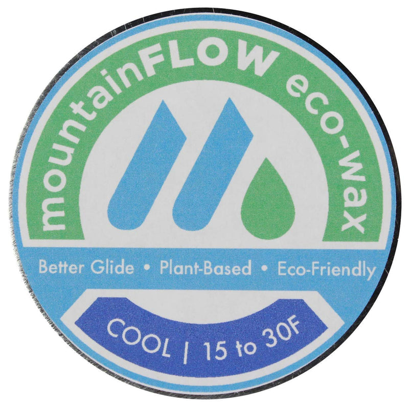 [Australia - AusPower] - mountainFLOW eco-Wax Rub-On Ski/Snowboard Wax/Biodegradable Plant-Based Wax | Cool + Warm 