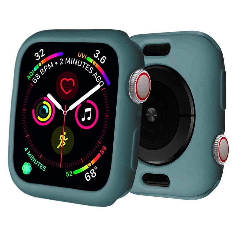 [Australia - AusPower] - BOTOMALL for Apple Watch Case 42mm Series 3/2 Premium Soft Flexible TPU Thin Lightweight Protective Bumper Cover Protector for iWatch(Pine Green,42MM Series 3/2) pine green 42 mm 