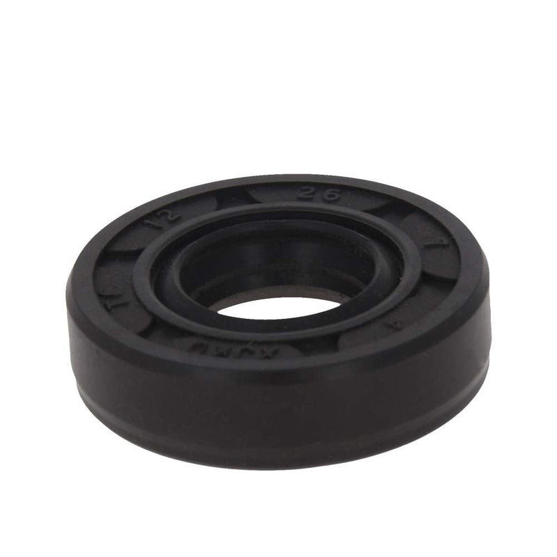 [Australia - AusPower] - Othmro Oil Seal 12mm/0.47" Inner Dia 26mm/1.02" OD 7mm/0.28" Thick Fluorine Rubber Double Lip Seals 2Pcs 