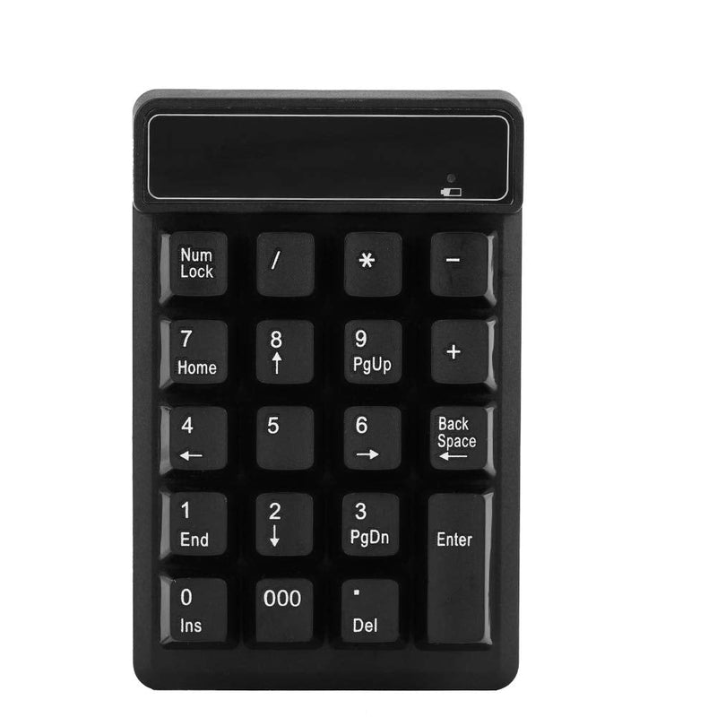 [Australia - AusPower] - Bluetooth Numeric Keypad, 19 Keys Portable Wireless Number Pad Bluetooth Numpad for Computer Laptop, 10m Bluetooth Connection, Long Work Time 