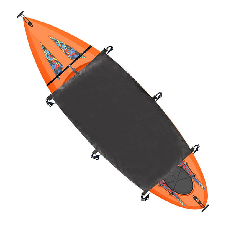 [Australia - AusPower] - Chuanke Universal Kayak Cockpit Cover UV60+ Heavy Duty Oxford Fabric with PVC Coating 100% Waterproof Seal Cockpit Cover for Transportable and Indoor. Rugular（44*28inch） 1 Pack 