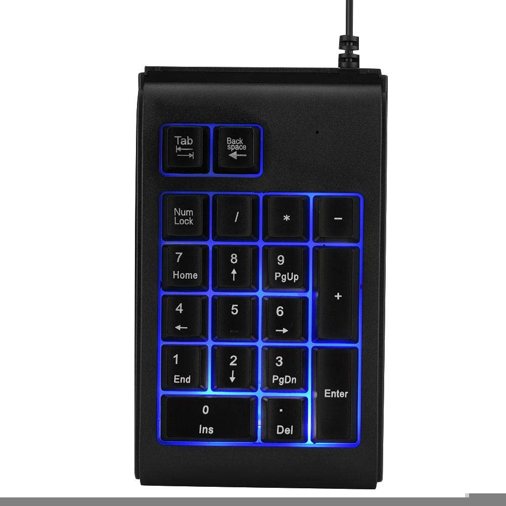 [Australia - AusPower] - Hongzer 19 Key 3 Color USB Numeric Keypad, Mechanical USB Numpad with 3 Colors Backlit, USB Numeric Keypad for Laptop 