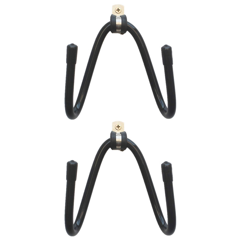 [Australia - AusPower] - YYST Skateboard Wall Mount Skateboard Wall Hanger Storage Rack Flexible Hanger - Fit Cruiser Boards , Skateboards, Penny Boards , Longboards,etc- W Style - No Board -2/PK 