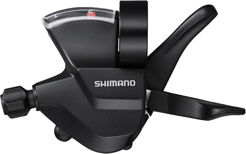 [Australia - AusPower] - SHIMANO SL-M315-8R 8-Speed RapidFire Plus Bicycle Shift Lever - Right, with Optical Gear Display - ESLM3158RA 