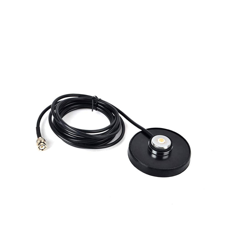 [Australia - AusPower] - HYS NMO Magnetic Base Mount with 5M/16.4ft RG58 Cable BNC Male Connector for Cobra Midland Uniden Hand Held Cb Radio/Vehicle/Car Mobile Radio 