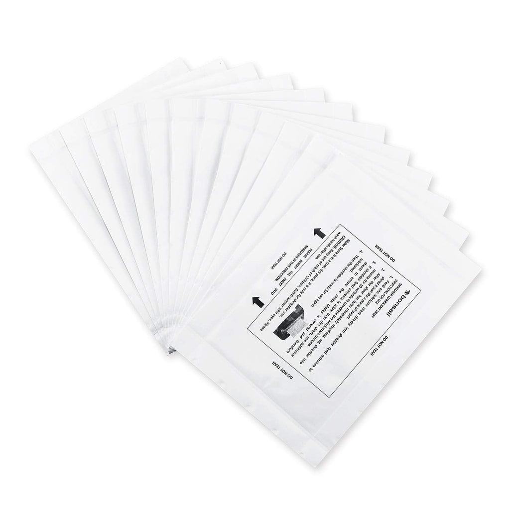 [Australia - AusPower] - Bonsaii Paper Shredder Lubricant Sheets,12-Pack (8.7 x 7.9 inch/Piece) 12 PACK 