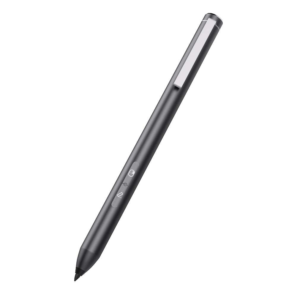 [Australia - AusPower] - MoKo Stylus Pen Fit Surface, Active Stylus Pen with 4096 Pressure Sensitivity Supporting 600hrs Playing Time Compatible Surface Go 2/Go/Book/Laptop/Studio, Surface Pro 4/5/6/7/X 2019, Black 
