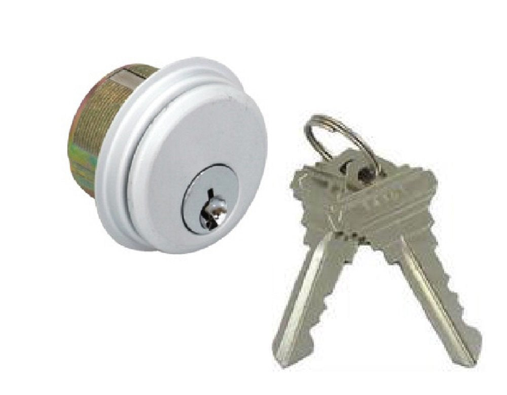 [Australia - AusPower] - McAvory Commercial Storefront Door Lock Mortise Cylinders fits Adams Rite Kawneer Vistawall Deadbolt, in Aluminum (1 Pack, Random Keys) 1 Pack, Random Keys 