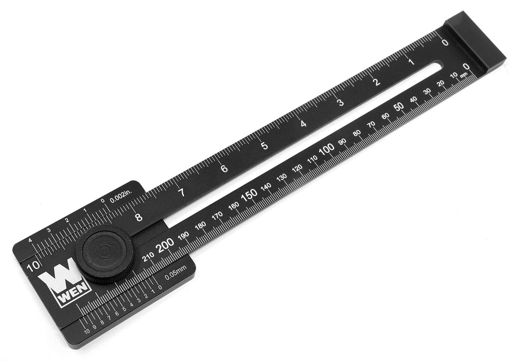 [Australia - AusPower] - WEN ME251R 10-Inch Aluminum Offset Marking Gauge and Layout Tool with Laser-Etched Scale 