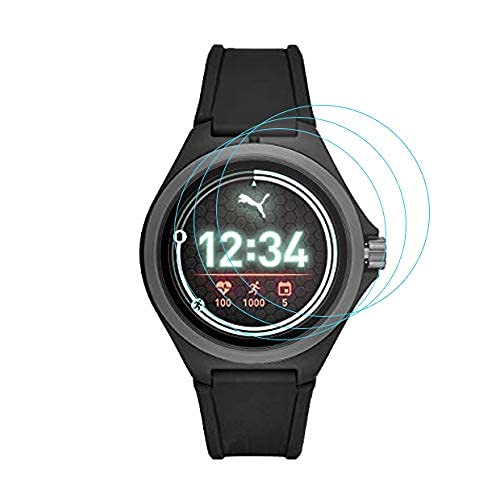 [Australia - AusPower] - 3-Pack for Puma Sport Screen Protector Tempered Glass for Puma Sport Smartwatch [2.5D 9H Hardness][Anti-Scratch] 