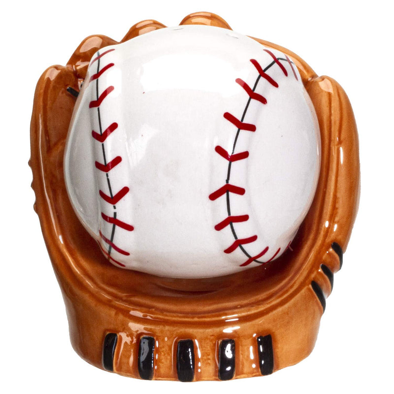 [Australia - AusPower] - Pacific Giftware Baseball and Gloves Ceramic Salt and Pepper Shakers Set 