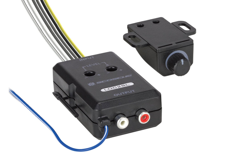 [Australia - AusPower] - Scosche LOC2SLSD Car Stereo 2-Channel Adjustable Amplifier Add-On Adapter Black 2 Channel 