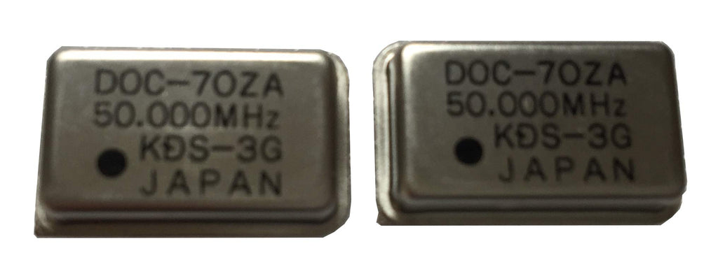 [Australia - AusPower] - 50 MHZ Full Can Footprint Dip14 3V3-5V Crystal Oscillator 2 PCS 