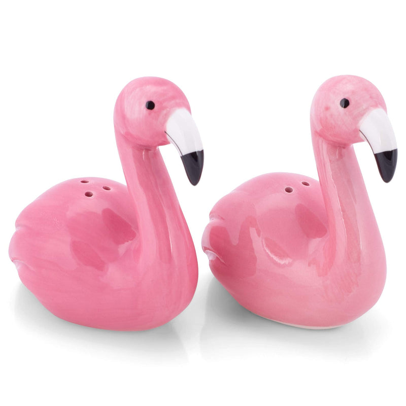 [Australia - AusPower] - Pink Flamingo Salt and Pepper Shaker Set in Ceramic 