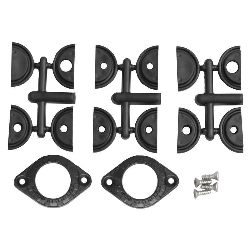 [Australia - AusPower] - YakAttack Through Hull Wiring Kit - pair (EMS-1001) 