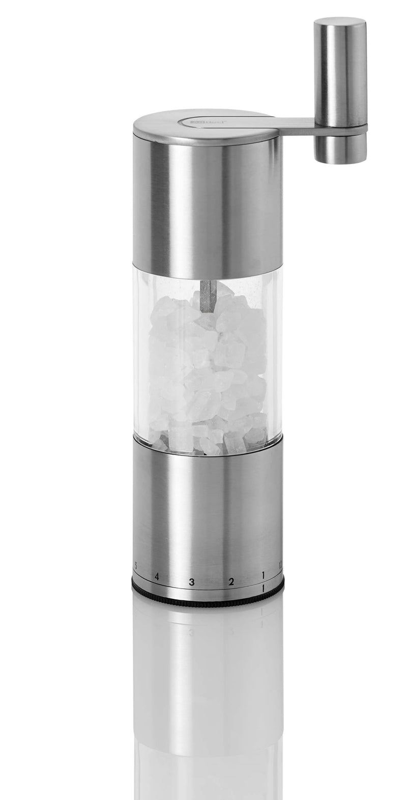 [Australia - AusPower] - AdHoc Geared Stainless Steel Salt & Pepper Mill, 7.5" 