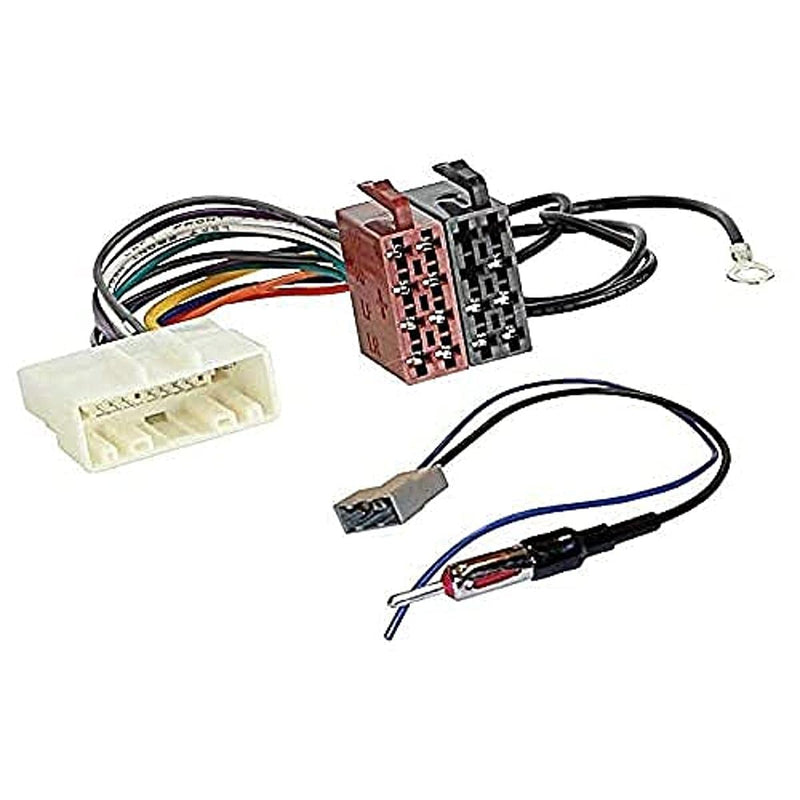 [Australia - AusPower] - Sound-way Car Radio Antenna Kit, ISO Cable Connector, Antenna Adapter, Cable Loom Harness Compatible with Nissan 