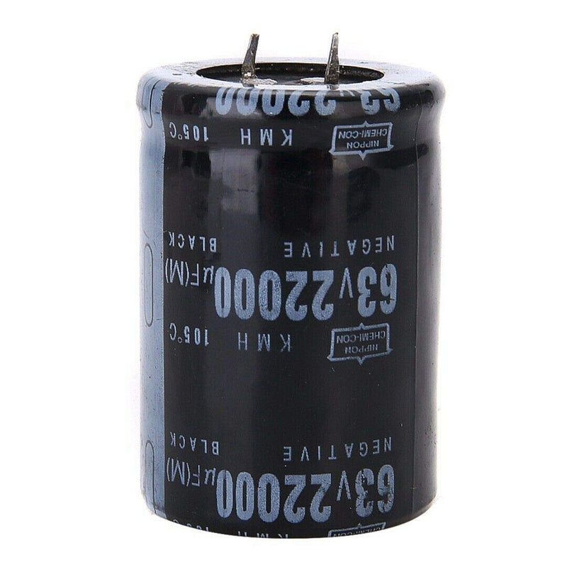 [Australia - AusPower] - 22000UF 63V Electrolytic Capacitor Audio Amp Power Supply Aluminum 105°C 35x50mm 