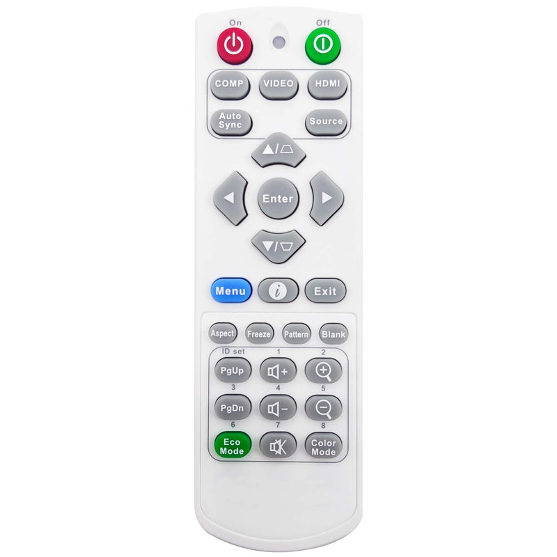 [Australia - AusPower] - INTECHING A-00010005 Projector Remote Control for ViewSonic PA502XP, PA503S, PA503SP, PA503W, PA503X, PA503XP, PG700WU, PG701WU, PJD5152, PJD5154, PS500X, PS501W, PS501X, PX700HD, PX701HD, PX702HD 