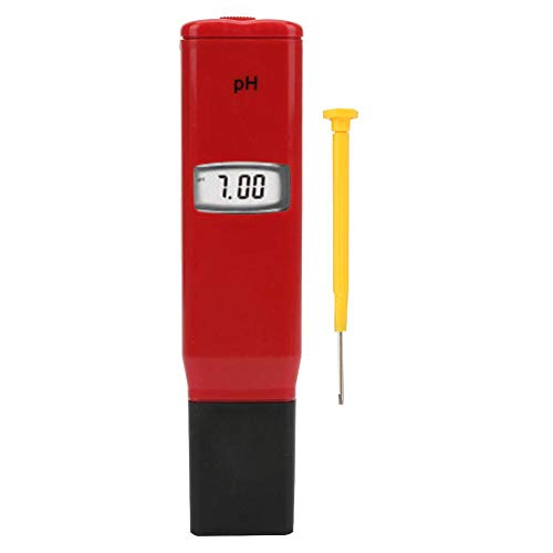 [Australia - AusPower] - PH Meter Portable Digital PH Tester Pen Waterproof 0.00~14.00PH High Accuracy 0.1ph Water Quality Tester for Aquarium/Aquaculture/Swimming Pool 