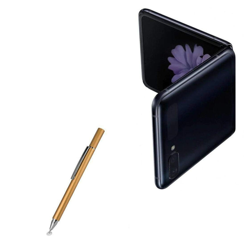 [Australia - AusPower] - Stylus Pen for Samsung Galaxy Z Flip (Stylus Pen by BoxWave) - FineTouch Capacitive Stylus, Super Precise Stylus Pen for Samsung Galaxy Z Flip - Champagne Gold 