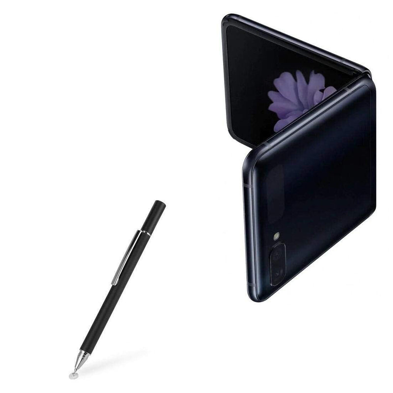 [Australia - AusPower] - Stylus Pen for Samsung Galaxy Z Flip (Stylus Pen by BoxWave) - FineTouch Capacitive Stylus, Super Precise Stylus Pen for Samsung Galaxy Z Flip - Jet Black 
