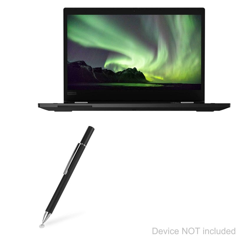 [Australia - AusPower] - Stylus Pen for Lenovo ThinkPad L13 Yoga 2-in-1 Gen 1 (13.3 in) (Stylus Pen by BoxWave) - FineTouch Capacitive Stylus, Super Precise Stylus Pen - Jet Black 