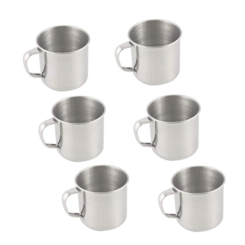 [Australia - AusPower] - Pack of 6 Camping Coffee Mug Drinking Soup Cup 12 OZ 