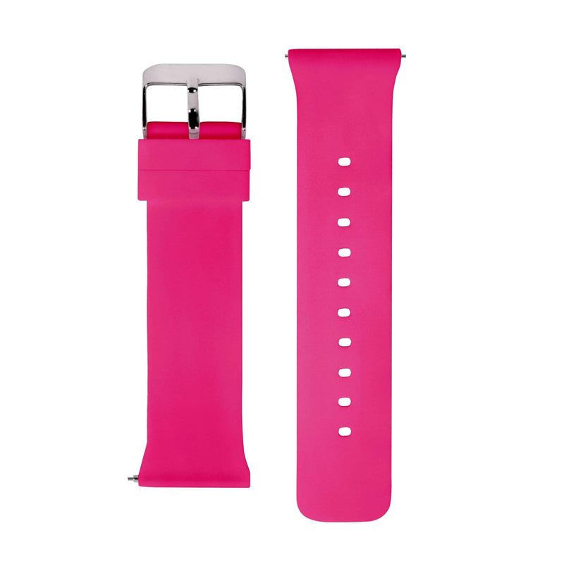 [Australia - AusPower] - iTouch Air Smartwatch and iTouch Pulse Smartwatch Solid Silicone Straps, Replacement Smartwatch Straps, Compatible ONLY with The iTouch Air or The iTouch Pulse (Fuschia) 