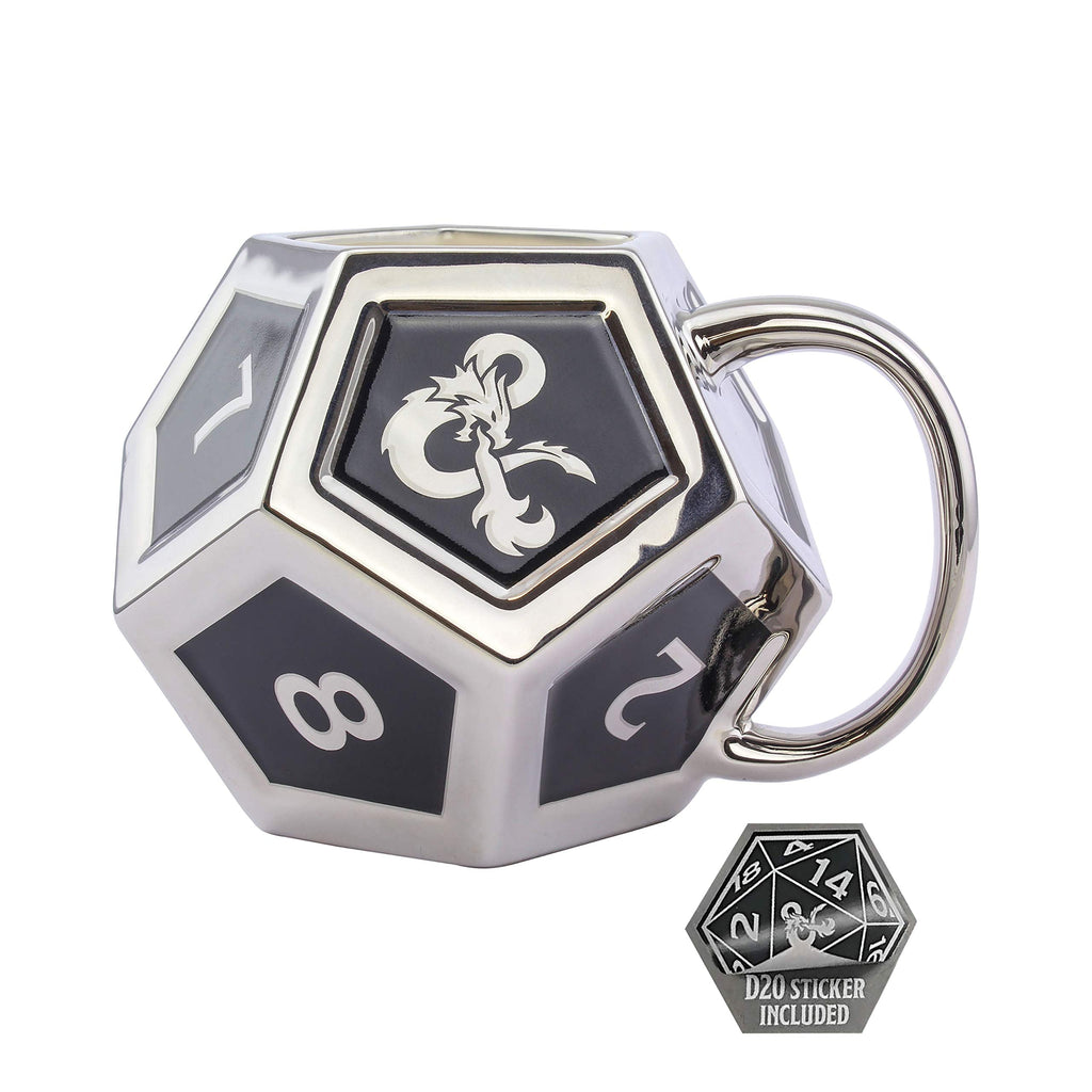 [Australia - AusPower] - Dungeons and Dragons D12 Mug, Officially Licensed Wizards of the Coast Merchandise 