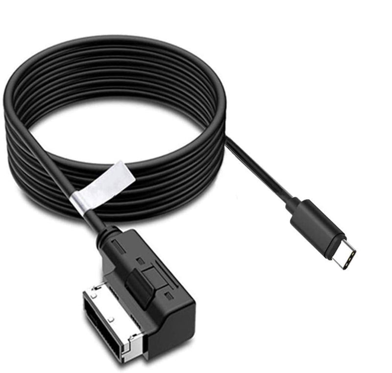 [Australia - AusPower] - MDI MMI Type C AUX Adapter, 2 in 1 Car Music Audio Interface Compatible with Mercedes Benz for Android Galaxy Note Google Pixel Motorola 
