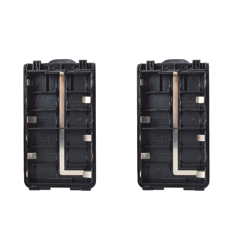 [Australia - AusPower] - HYS BP263 6xAA Battery Case with Clip Holds for Icom IC-T70A IC-T70E IC-V80 IC-V80E IC-U80 IC-G80 IC-F27SR IC-F3103D IC-F4103D IC-F3102D IC-F4102D IC-F3001 IC-F4001 IC-F3003 IC-F4003 IC-F3002 (2Pack) 