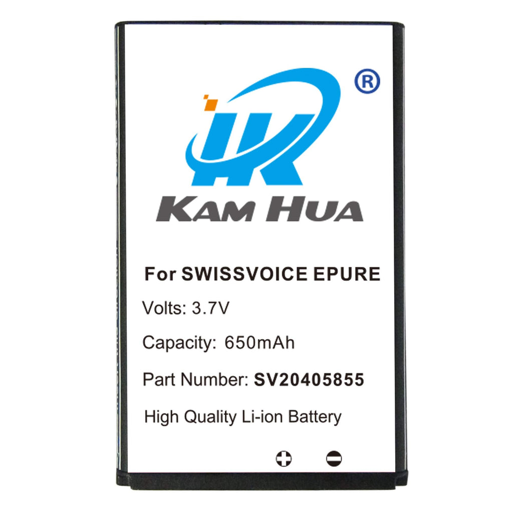 [Australia - AusPower] - KAMHUA SWISSVOICE 043048, SV20405855 Replacement Battery for SWISSVOICE Epure, Epure fulleco Duo, L7, 