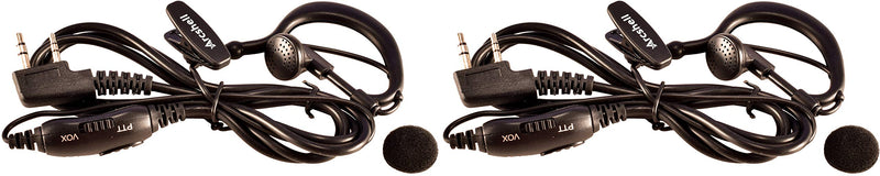 [Australia - AusPower] - Arcshell K-Type Earpieces with VOX Function 2 Pack 