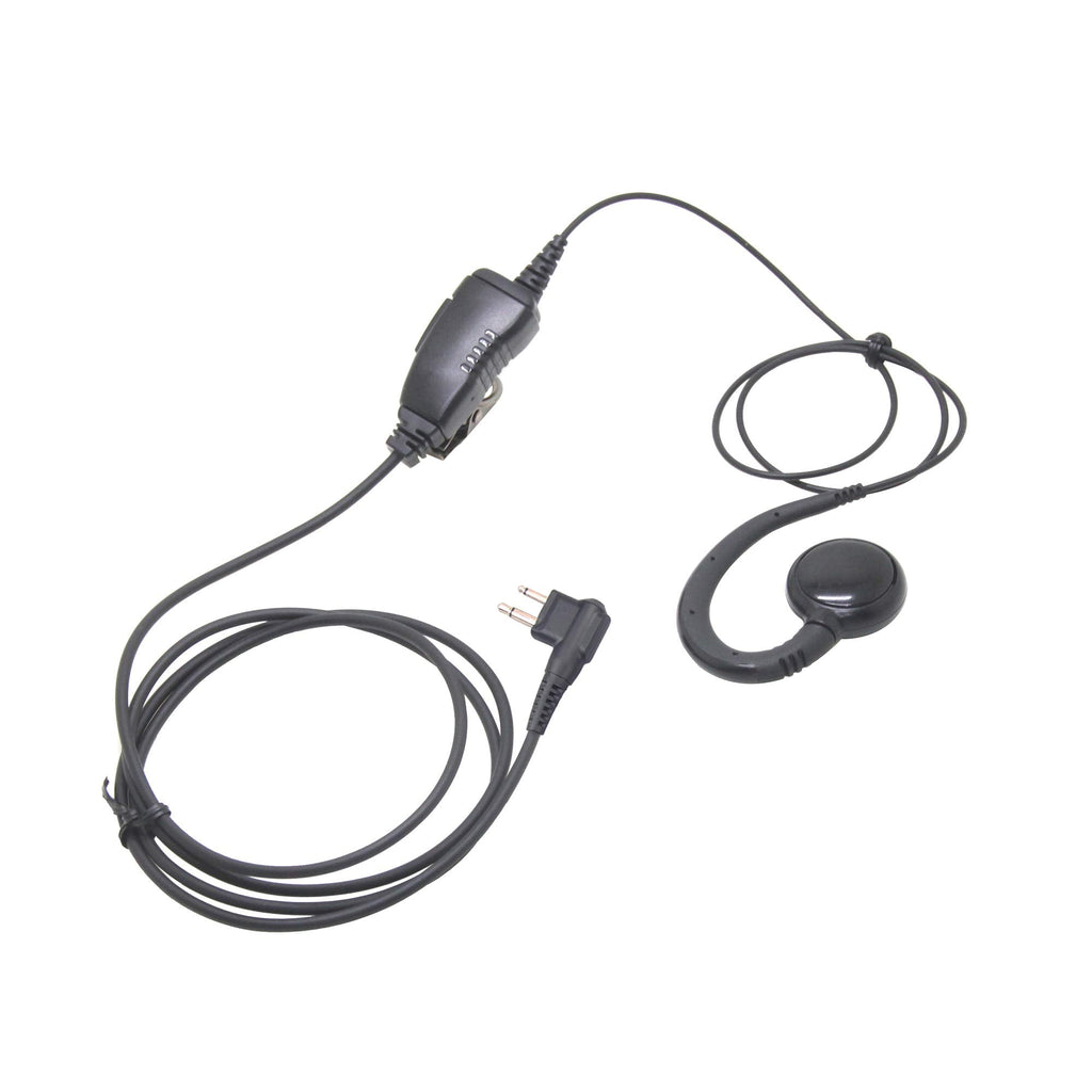 [Australia - AusPower] - Radio Coaster C Style Swivel Ear-Hanger Earphone for Motorola GP300,GP88, CP88 CP040 CP100 CP110 CP200, Ear-Hook Earpiece for Two Way Radio 