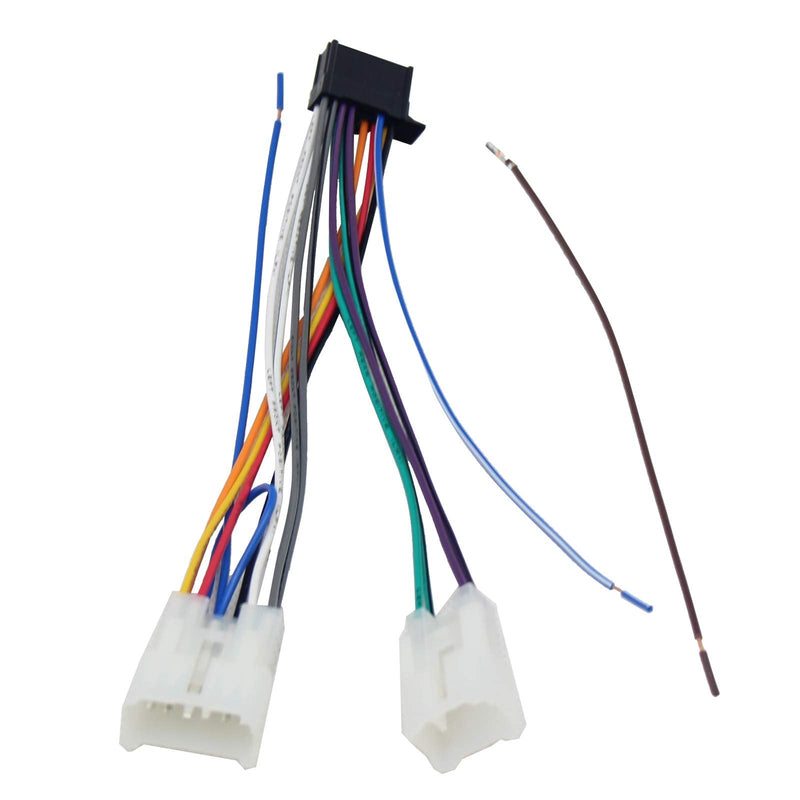 [Australia - AusPower] - RED WOLF Pioneer Stereo Radio Wiring Harness Replacement for Toyota Highlander Tacoma Prius 1994-2020, Subaru 2012-2018 Forester WRX 