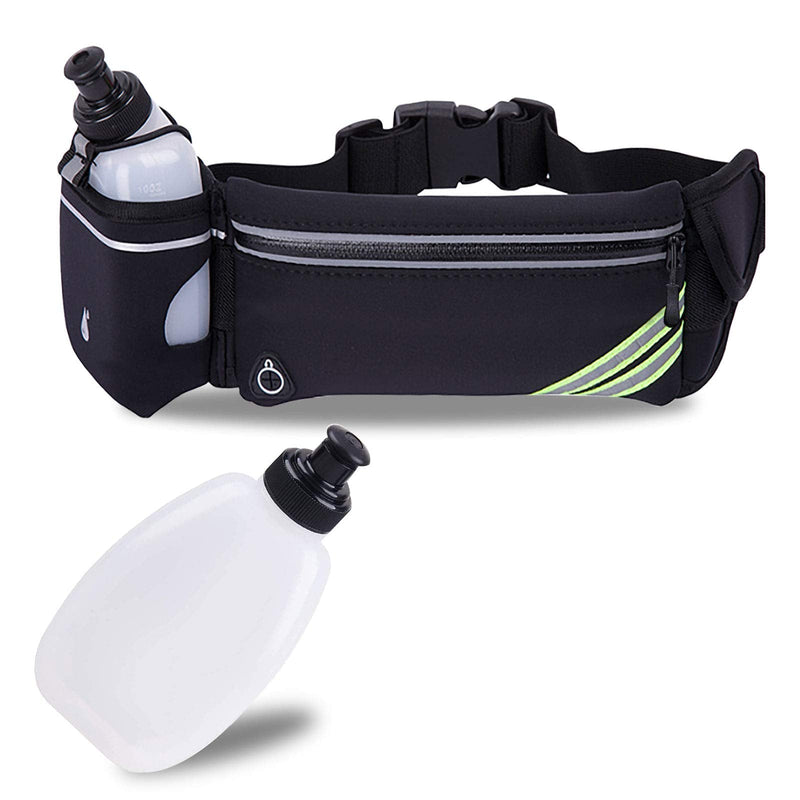 [Australia - AusPower] - Waterproof Running Belt Water Bottle Waist Pack,Sport Fanny Pack Running Pouch for Men Women Runners Mens Waist Bag,Phone Holder for iPhone 11 Pro Max Xs Xr X 8 7 6 Plus in Hybration,Workout,Jogging 