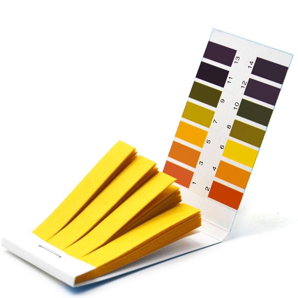 [Australia - AusPower] - WooAwesome Litmus pH Test Strips, Universal Application pH 1-14 Test Paper, 80 Testing Strips 