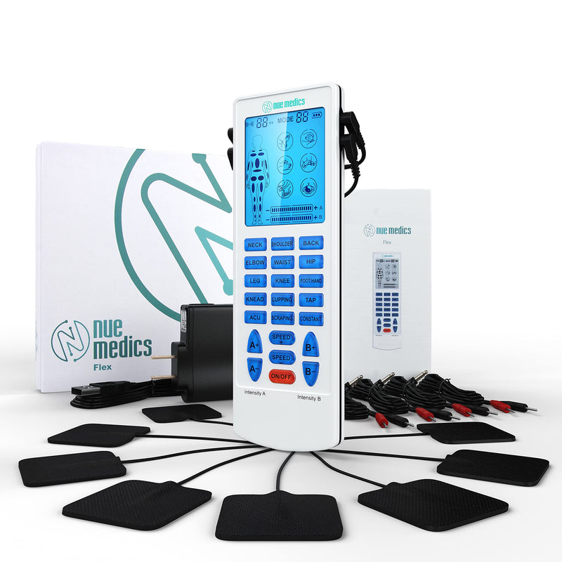 [Australia - AusPower] - Tens Unit Muscle Stimulator Rechargeable Device for Shoulder Neck Back Pain Relief Pulse Massager Pain Relief 