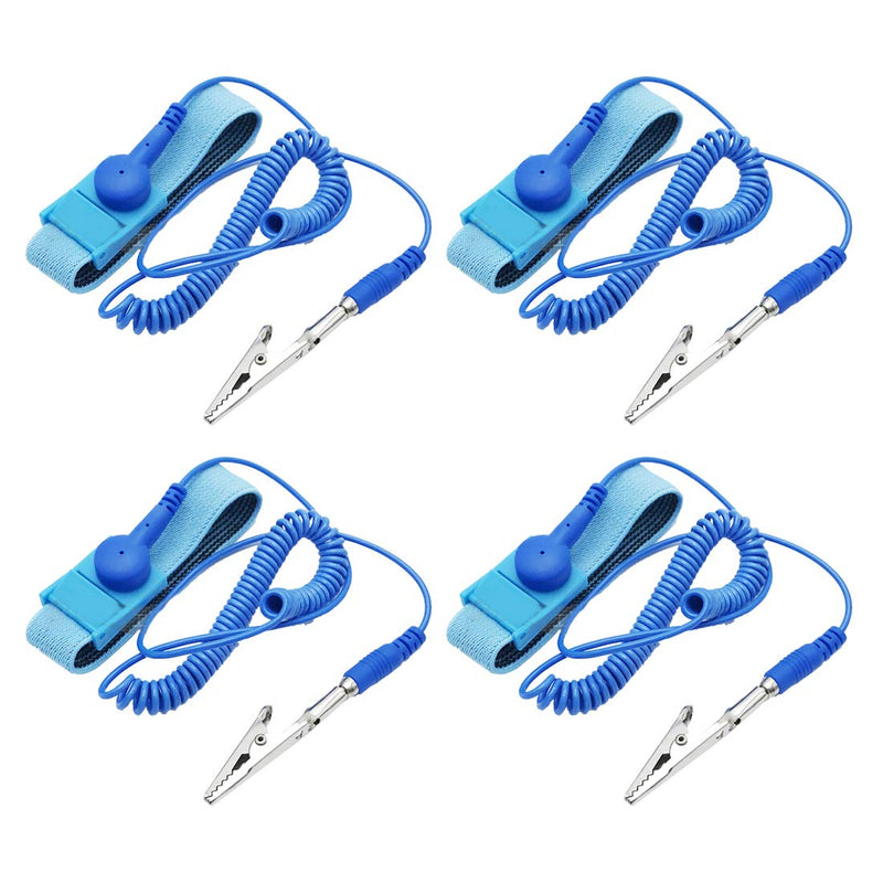 [Australia - AusPower] - ESD Anti-Static Wrist Strap Components (4) 4 
