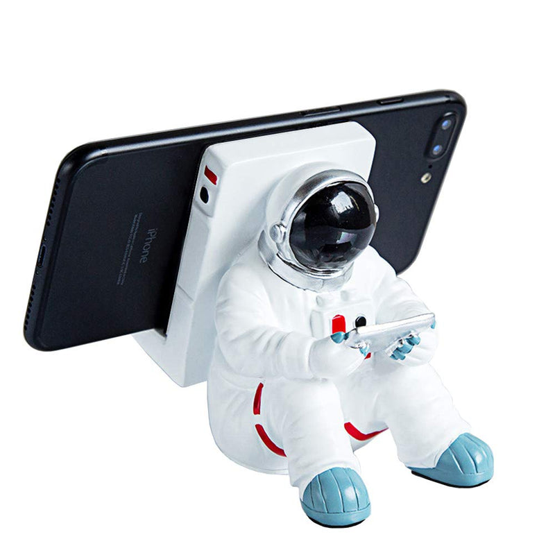 [Australia - AusPower] - ONEYIM Phone Holder for Desk, Creative Astronaut Cell Phone Stand Tablets Phone Holder Phone Supporter for iPhone, Ipad, Samsung Phone (A) A 