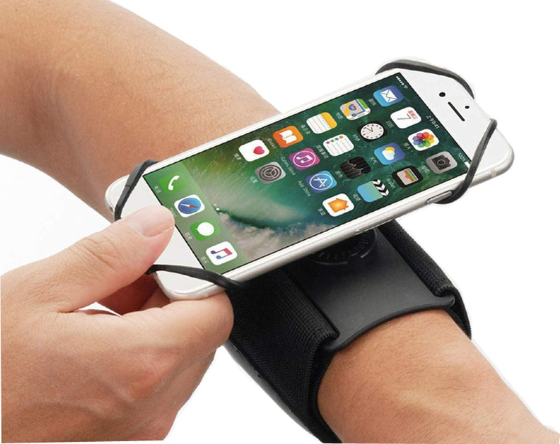 [Australia - AusPower] - Sport Running Wristband Cellphone Holder,360° Rotatable Forearm Armband Case for Motorola Moto G7 Power,G6,G7,G8 Plus,E5,E6 Plus,Z4,One, LG Stylo 5,Stylo 4, G8/G8s ThinQ,Rebel 4, OnePlus 7T,6T,BLU G9 