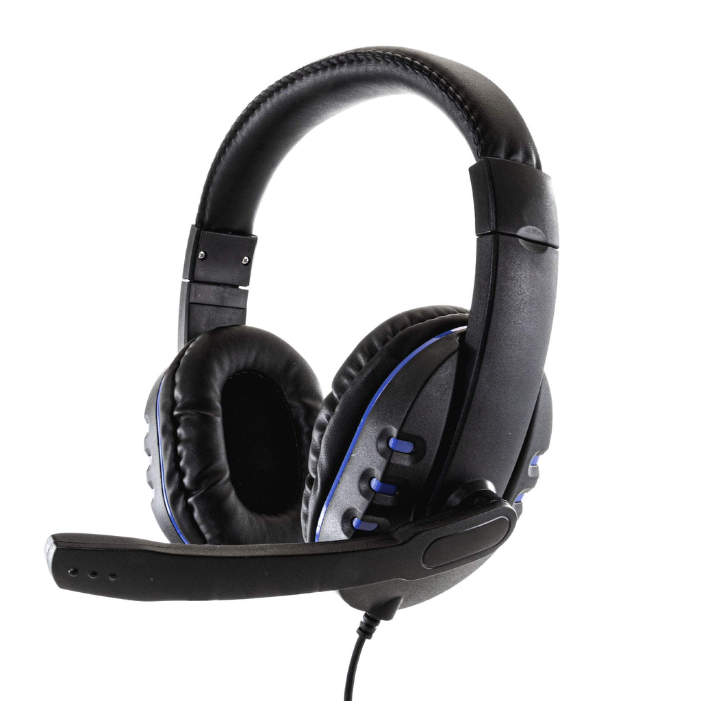 [Australia - AusPower] - Gamefitz Wired Stereo Gaming Headset for Playstation, Black - Lightweight 