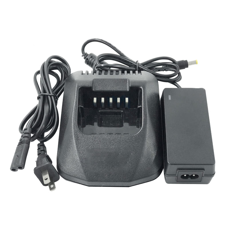 [Australia - AusPower] - KSC-25 Rapid Charger for KNB-57L KNB-26N KNB-24L NX-220 NX-320 TK-2140 TK-3140 TK-2160 TK-3160 TK-2170 TK-3170 Portable Radio with Power Adapter 