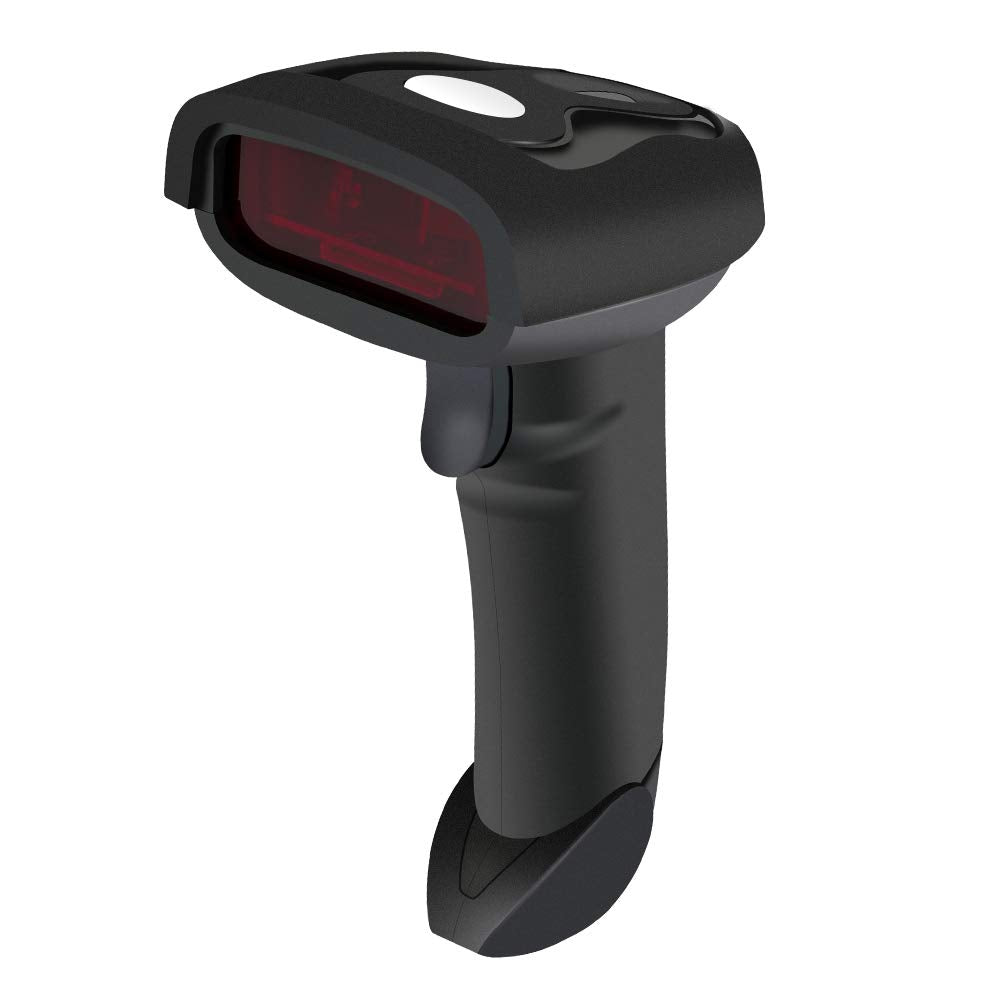 [Australia - AusPower] - Wireless Barcode Scanner, POWERGIANT 1D Laser UPC Barcode Reader Scanner with USB Receiver Support UPC/EAN Code Compatible with Mac Android Windows iOS for Store, Supermarket and Warehouse 