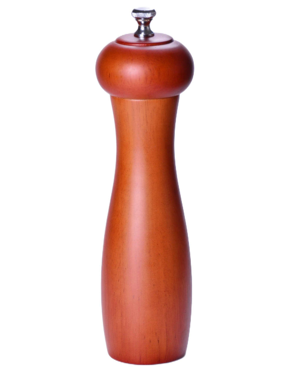 [Australia - AusPower] - Wood Pepper Grinder, Manual Pepper Mill Tool with Germany Carbon Steel Core for Fine Grinding (8Inch, red) 8Inch 