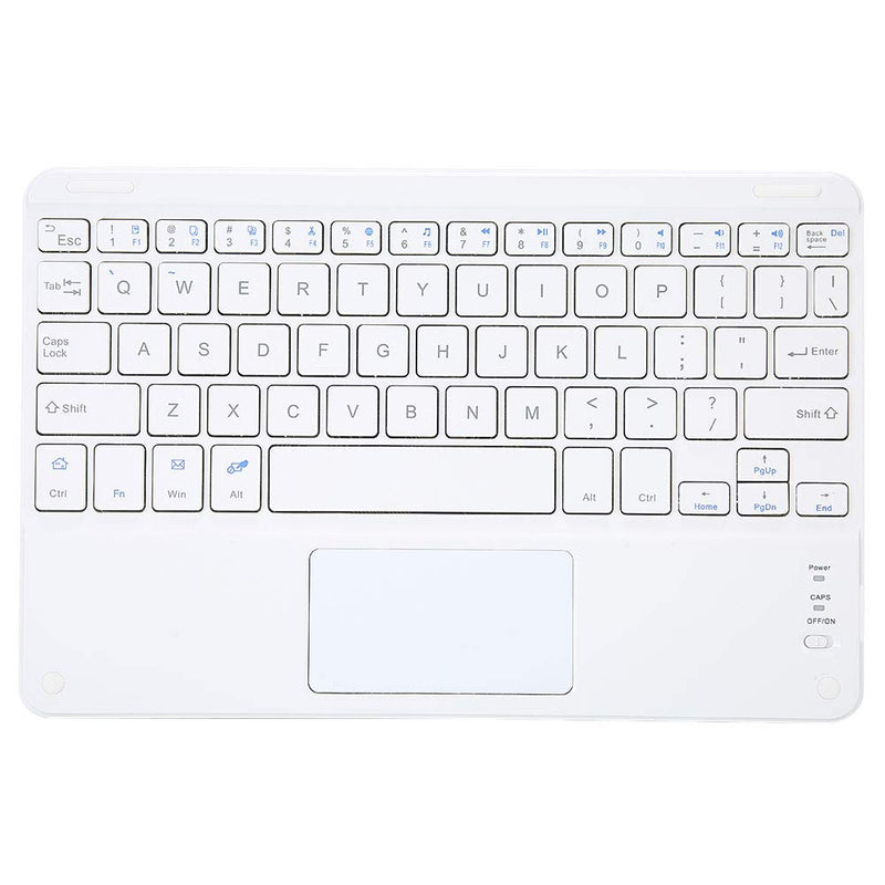 [Australia - AusPower] - Ultra Slim Bluetooth Keyboard,Portable 9in Wireless Keyboard with a touchpad,for iOS MAC Android Windows,Full Keys and FN Media Keys,Work for Continuous 40 Hours and Stand by for 60 Days 