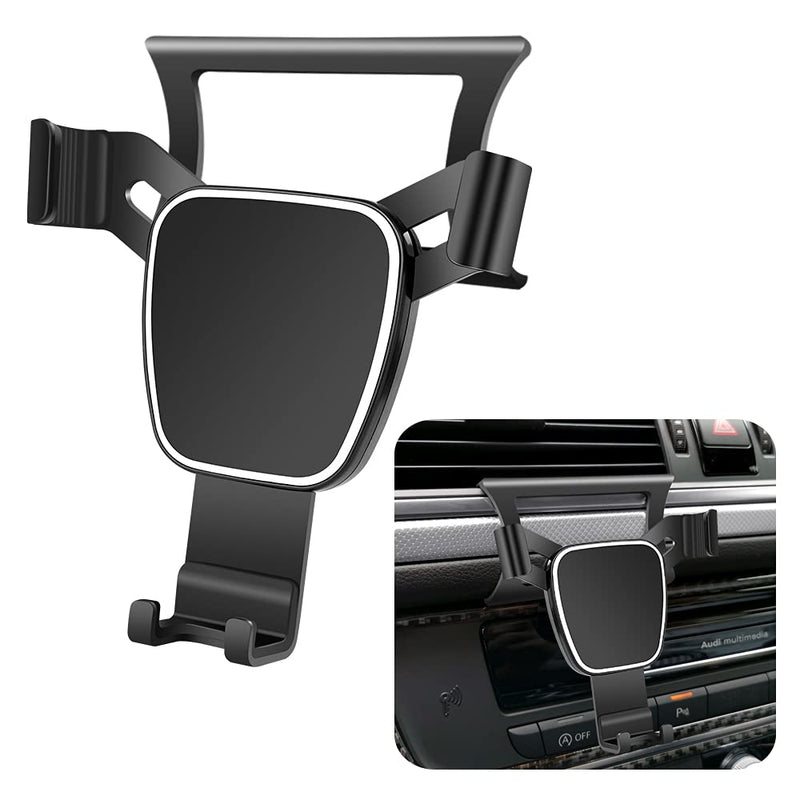 [Australia - AusPower] - LUNQIN Audi 2012-2018 A6 A7 Car Phone Holder Auto Accessories Navigation Bracket Interior Decoration Mobile Cell Phone Mount for Audi A6 S6 A7 S7 2012-2018 